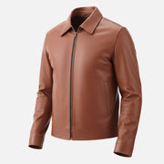 Tropea Tan Leather Jacket - image 8