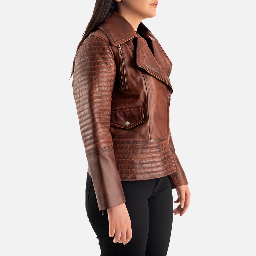 Valle Leather Biker Jacket