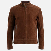 Canazei Suede Bomber Jacket - image 10