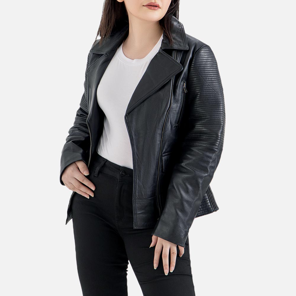 Valle Leather Biker Jacket