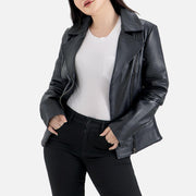 Valle Leather Biker Jacket
