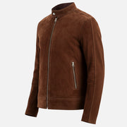 Canazei Suede Bomber Jacket - image 11