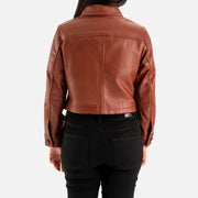 Capri Leather Biker Jacket