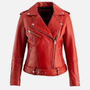 Pelle Rosa Leather Biker Jacket