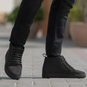 Orlaven Marty High Top Black Nubuck Sneakers footwear image 4