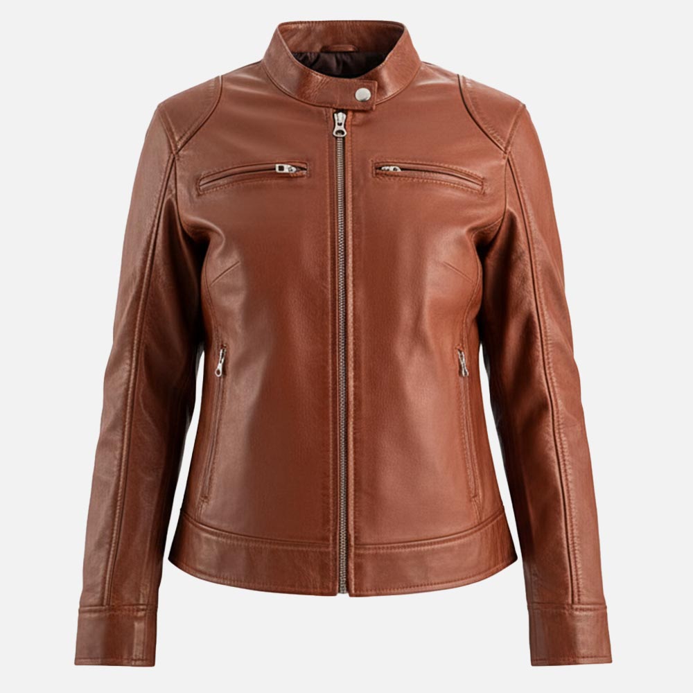 Nera Notte Leather Biker Jacket