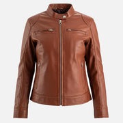 Nera Notte Leather Biker Jacket