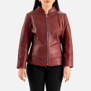 Sestriere Leather Biker Jacket