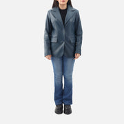 Vento Leather Blazer