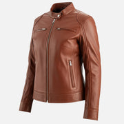 Nera Notte Leather Biker Jacket