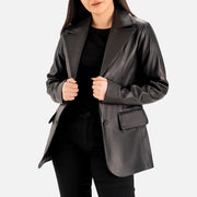 Vento Leather Blazer