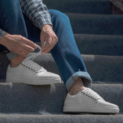 Orlaven Murphy Low Top White Leather Sneakers footwear image 4
