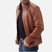 Tropea Tan Leather Jacket - image 2