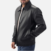 Tropea Black Leather Jacket - image 1