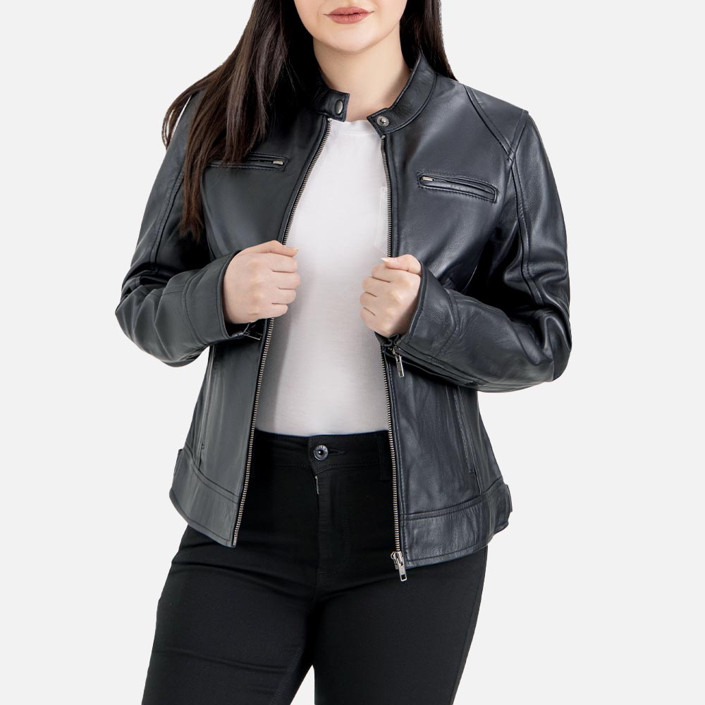 Nera Notte Leather Biker Jacket