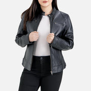 Nera Notte Leather Biker Jacket