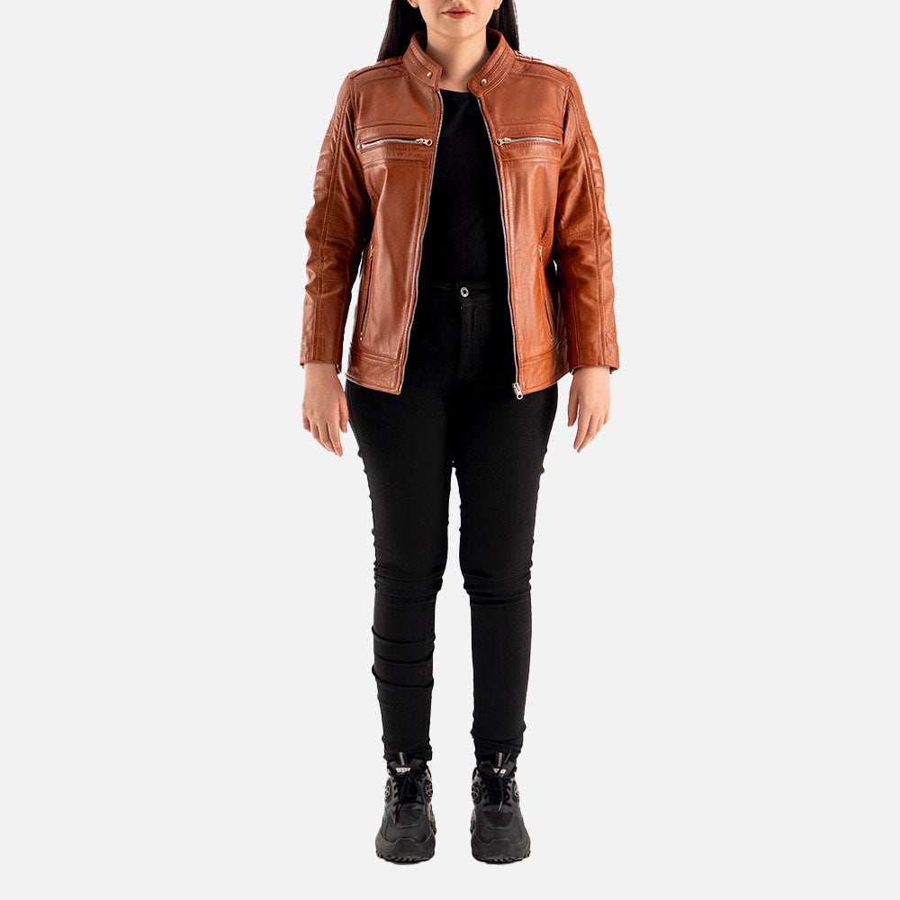 Lupa Leather Biker Jacket