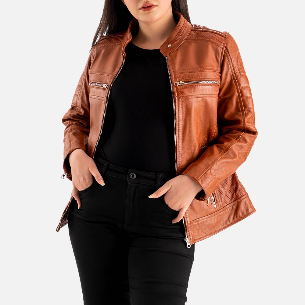 Lupa Leather Biker Jacket