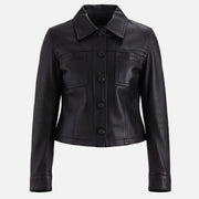 Capri Leather Biker Jacket