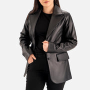 Vento Leather Blazer