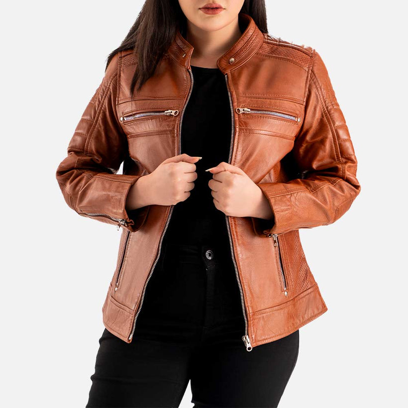 Lupa Leather Biker Jacket