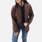 Vento Leather Blazer