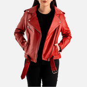 Pelle Rosa Leather Biker Jacket
