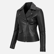 Valle Leather Biker Jacket