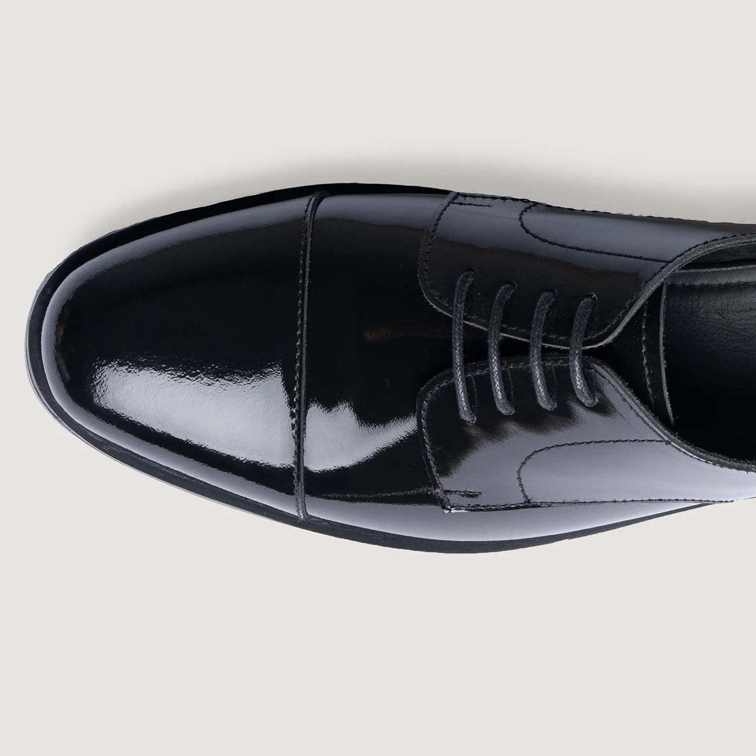 Orlaven Attorney Derby Black Patent Leather Shoes footwear image 5