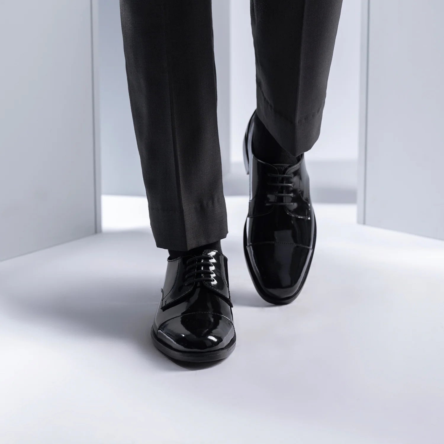 Orlaven Attorney Derby Black Patent Leather Shoes footwear image 6