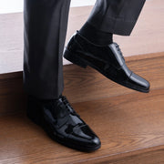 Orlaven Attorney Derby Black Patent Leather Shoes footwear image 10