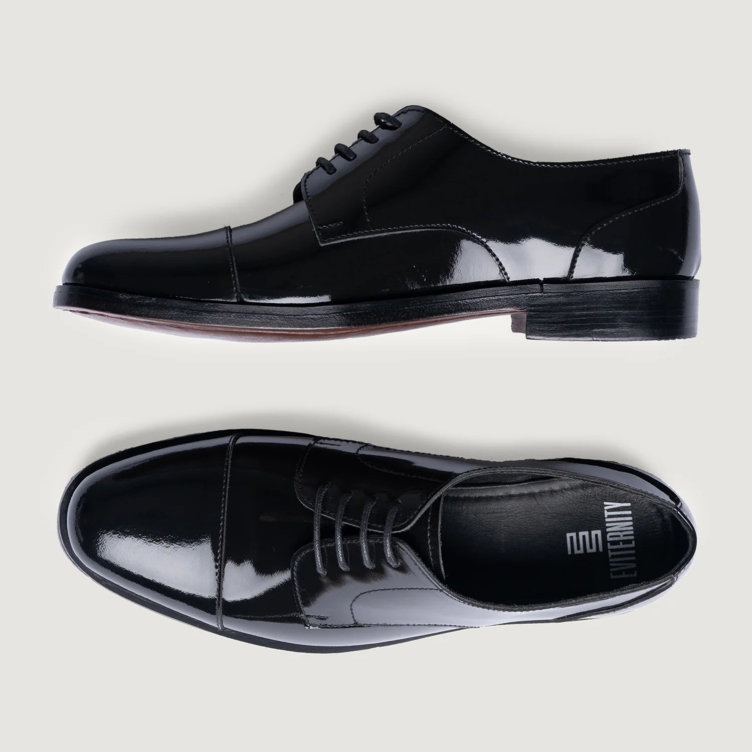 Orlaven Attorney Derby Black Patent Leather Shoes footwear image 3