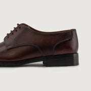 Orlaven Attorney Derby Burnished Brown Leather Shoes footwear image 5