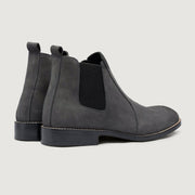Orlaven Clarkson Chelsea Grey Nubuck Leather Boots - StudGuard footwear image 5