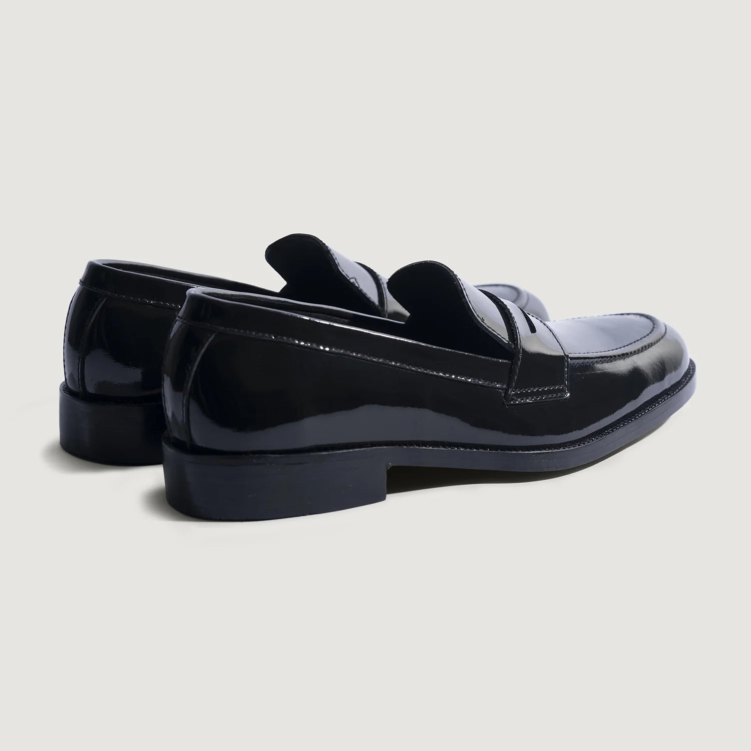 Orlaven Baxton Black Patent Leather Loafers footwear image 4