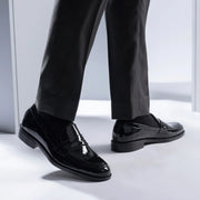 Orlaven Baxton Black Patent Leather Loafers footwear image 9