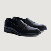 Orlaven Baxton Black Patent Leather Loafers footwear image 1