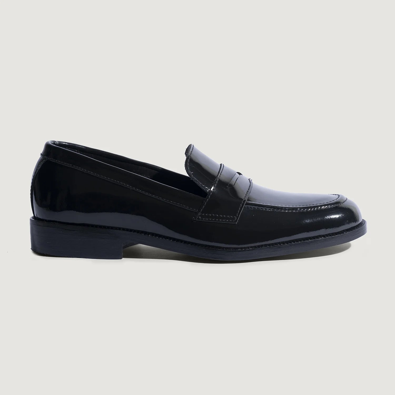 Orlaven Baxton Black Patent Leather Loafers footwear image 2