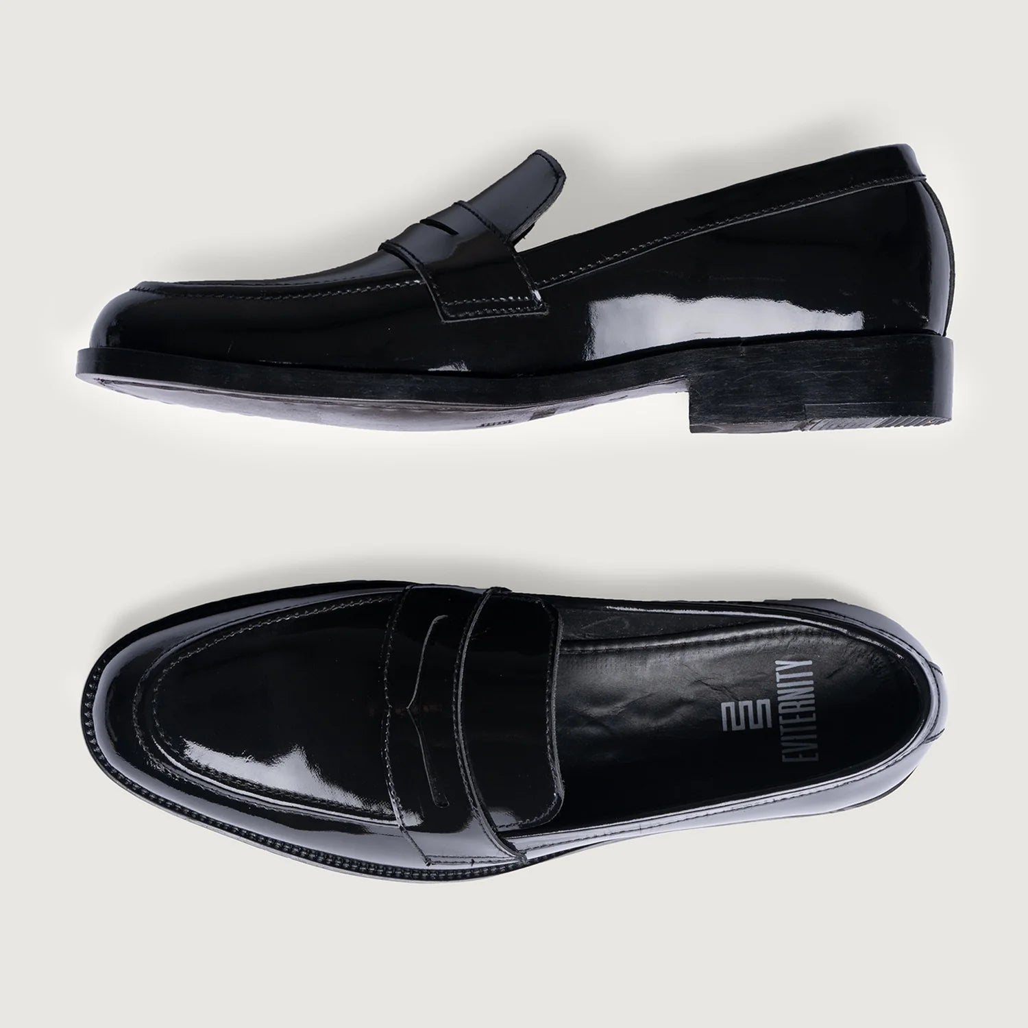 Orlaven Baxton Black Patent Leather Loafers footwear image 3
