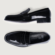 Orlaven Baxton Black Patent Leather Loafers footwear image 3