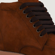 Orlaven Bearman Moc Toe Brown Suede Boots footwear image 4