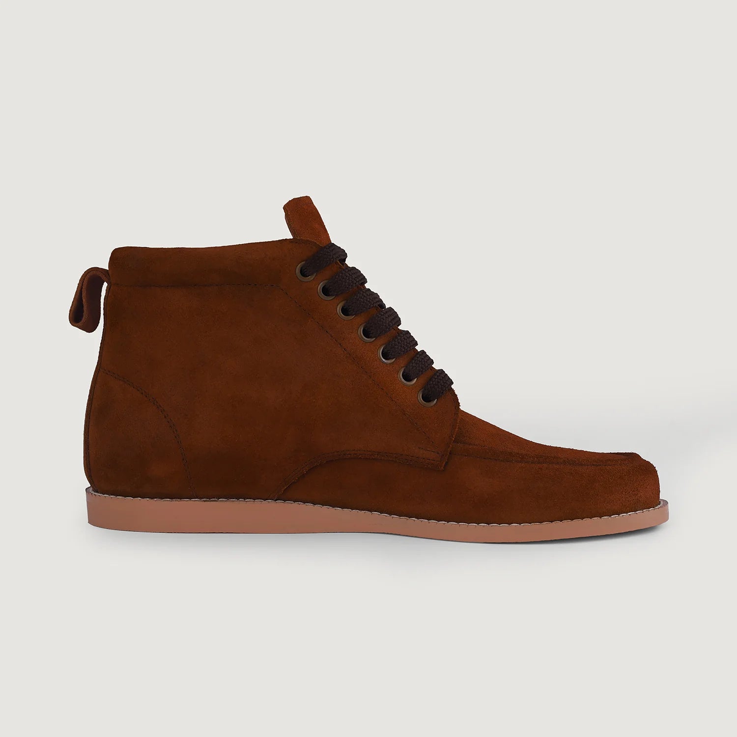 Orlaven Bearman Moc Toe Brown Suede Boots footwear image 2