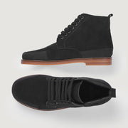 Orlaven Carnell Moc Toe Black Suede Boots footwear image 3