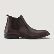 Orlaven Clarkson Chelsea Brown Burnished Leather Boots - StudGuard footwear image 2