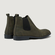 Orlaven Clarkson Chelsea Olive Pullup Leather Boots - StudGuard footwear image 4