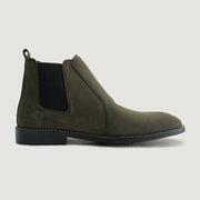 Orlaven Clarkson Chelsea Olive Pullup Leather Boots - StudGuard footwear image 2