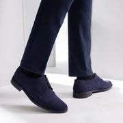 Orlaven Dirk Brogues Derby Blue Suede Leather Shoes - StudGuard footwear image 8