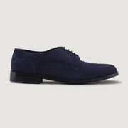 Orlaven Dirk Brogues Derby Blue Suede Leather Shoes - StudGuard footwear image 2