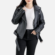 Pelle Rosa Leather Biker Jacket