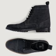 Orlaven Knight Derby Grey Suede Leather Boots - TerraGrip footwear image 3